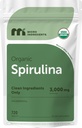 Mikro sestavine Organski Spirulina dopolnilo, 720 Tablete (4 mesec dobave), Ne Filler & Non-GMO, bogata z Veganskimi proteini, vitamini in prebiotiki, Premium Spirulina tablete
