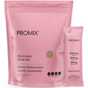 ProMix Nutrition Elektroliti powder Hydration Packets - himalajska roza sol, magnezij, kalij, vitamin C - soljena lubenica, rahlo sladkana - 30 Servinga (Pack of 30)