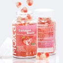 Colagen Gumies - 60 Count,Hydrolyzed Collagen Type 1 & 3,Vitamin C E za ženske Moški Zdrave kožne sklepa za lase Podpora,Non-GMO,Gluten-Free,Gelatin-Free (120 Counts)