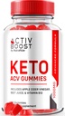 NutraRize Activ Boost Keto ACV Gumies - Keto dodatek za napredno hujšanje, Največja moč, Gomitas Mnenja (60 Gumies)