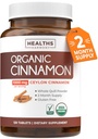 USDA Organic Ceylon Cimet tablete - High Potency Ceylon Cimet dodatek s 1000mg na služijo za popolno podporo telo antioksidant - Vegan non-GMO cGMP Made & Lab preverjena (2 mesecev dobave)