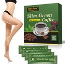 Premium zelena kava fižol ekstrakt v prahu - Gluten-free zelena kava fižol ekstrakt dodatki z 10 naravne mešanice zdravja, Instant kava, 180g (18 vrečke)