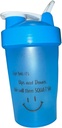 Steklenica za stresanje beljakovin, Shakeelite - 13oz BPA-free Blender z varno leak-Proof Lid & Mešanje žogo - Kot nalašč za gym, Fitness, in On-the-Go Nutrition BLUE