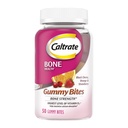 Caltrate Gummy Bites 500 mg Kalcij in vitamin D dodatek, Črna češnja, Jagoda, Orange - 50 Število