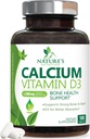 Kalcijev dodatek 1200 mg - z vitaminom D3 za najboljšo absorpcijo - podpira imuno zdravje, kosti in zob - naravni kalcijev karbonat + 1600 i.e. D3 - ustekleničen v ZDA za ženske in moške - 180 tablet