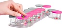 Sagely SMART XL Tedenska tabletka Organizator - ekstra velika 7 dan AM/PM tablete Box 2 krat na dan z brezplačnimi Opomniki App (velikost, da fit ribje olje, trsko jetra olje, vitamin D dopolnila in vitamini (Pink / Gray)