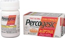 Percogesic Aspirin proste bolečine Relief tablete, dodatna moč, acetatfen in difenhidramin, 40 ct (paket po 1)