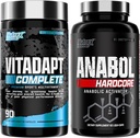 Nutrex Research Anabol Hardcore & Vitadapt Complete Sports Multivitamin z KSM-66 Ashwagandha