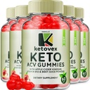 (5 Pack) Ketovex Keto BHB Gumies Napredna Formula, Ketovex BHB Upravljanje s težo ACV Gumies Mnenja, Ketovex ACV Keto Vex BHB Gummy Gomitas Ketosis, Ketovex Gumies, B12 (300 Gummies)