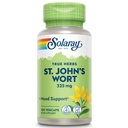 SOLARAY St Johns Wort 325 mg Cele Airial - Health and Mood Support dodatek - 60-dnevni denar nazaj garancije - Non-GMO, Vegan, Lab preverjen (100 CT)