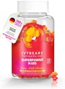 IvyBears® Superpower Kids - multivitaminski gumiji za imuno podporo - Okrepiti otroški imunski sistem z vitamini C, D2, B6, A - popolnoma naravno Berry-Flavored - nemško-Made Daily dodatek