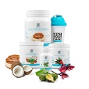 Da, lahko! Detox Plus Kit (Meal zamenjava Piškotki in krema, Aloe Vera Hibiscus) - Popolna zamenjava obroka v prahu, visokoenergijski stresalnik, Aloe Vera Detox dodatek, Health Transformation