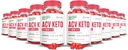 (10 Pack) Simpli Health Keto ACV Gummies Napredna Formula 1000MG Ketonature Keto Gummies Apple Cider Vinegar Oblikovan z Granatni sok sladkorne pese v prahu B12 Vegan Non GSO 600 Gummys