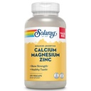 SOLARAY Kalcij Magnezijev cink dodatek - s kalcij 1000mg, magnezij 500mg - zdravje kosti, delovanje mišic, zdravje srca in imunske podpore - Vegan, 60 Day garancija, 68 Servings, 275 VegCaps