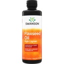 Laneno olje Swanson High Lignan (Omegatru) 16 fl Ounce (473 ml) Tekoča