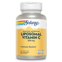 SOLARAY Liposomski Vitamin C 500mg - Izboljšana absorpcija Vitamin C Liposomska mešanica z maščobnimi kislinami - Antioksidant in Imunska podpora dodatek - Vegan, 60-dnevni garancije, 100 Serving, 100 VegCaps