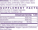 NAOMI NAC 600mg z zdravilom Quercetin za podporo imunskemu in dihalnemu delovanju, normalno dihanje, udobje nosu in oči, delovanje sinusnega in dihalnega sistema, 60 kapsul