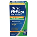 Osteo Bi-Flex Glukozamin Triple Jakost Plus Kurkumin dodatek s kurkuminom za skupno podporo in razpon gibanja, 40 Day Supply, 80 Obložene tablete, Skupni zdravstveni prehranski dodatki