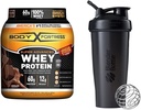 Trdnjava za telo Super Advanced Whey Protein Powder, čokolada (1,78 lbs) in BlenderBottle Classic Shaker steklenica (28 oz), črna