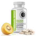 Črevesna trdnost Prebiotično zlato: Kiwifay Fiber, Butirat & Prebiotic Restore dodatek za podporo Gut, Imunska & Prebavna podpora, Anti-Bloating & Leaky Gut Popravilo, Dairy-free kapsule