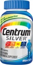 Centrum Silver Multivitamin za moške 50 Plus, multimineralni dodatek, vitamin D3, B-vitamini in cink, Gluten brez, ne-GMO sestavine, Podpira spomin in kognitivne pri starejših odraslih - 200 Ct