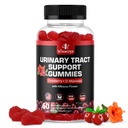 Močne brusnice Gumies 1500mg z D manoza - sečni trakt Zdravje za ženske in moške, urinarne flush & Bladder hitro deluje podporo dodatki s Hibiscus prahu, 60 Count