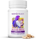 Mama's Select Organic Blaženi osat – Naravna podpora dojenja za dojenje mame 