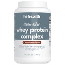 Hi-Health Udder Bliss Whey Protein Complex v prahu, mešanica koncentrata in izolata sirotkinih beljakovin z dodanim glutaminom, čokolada (2 funta)
