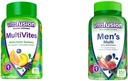 Vitafusion multiVites Gummy Multivitamini za odrasle z 12 Vitamini in minerali in odrasli Gummy Vitamini za moške, Berry Okusni dnevni multivitamini za moške z vitamini A