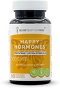 Skrivnosti Tribe - Happy Hormones, Endokrine System Formula, Zeliščna dopolnilna mešanica (60 kapsul)