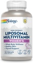 SOLARAY liposomski multivitamin za ženske, povečana absorpcija, visoka jakost w/Iron, vitamin D, vitamin C, B12, biotin, CoQ10, imunska podpora, zdravje kosti, vegan, 60 strežnikov, 120 VegCaps