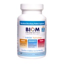 Biom probiotiki 3-v-1 Formula (Cold Shipped) s- 25 milijard Flora probiotiki, Prebiotiki in imunobiotiki za boljšo imuno podporo - Diversives Gut Microflora in Microbiome - za moške in ženske