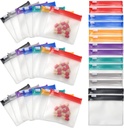 35&70 Koščki vrečke vrečke Zippered, Anglecai vrečke za večkratno uporabo tablet za zdravila vrečke Prenosni Self Sealing Travel Medicine Packets s slide Lock drug Baggies (35)