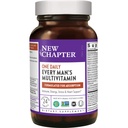 Novo poglavje Moški multivitamin + Imunska, Energy & Stress podpora – vsak moški enkrat dnevno s fermentiranimi probiotiki in celimi živili + vitamin D3 + vitamin B6 & B12 + organske ne- GMO sestavine - 24 ct