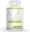 ASTRALYTE Colon Complex – za Colon nelagodje - Blagi simptomi - Aloe Vera – Prune Sadje - Ginger Root – Non GSO – 90 Count