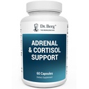 Dr. Berg Adrenal & Cortisol Kapsule - Adrenal Supplement & Cortisol Manager - Mood, Focus, Relaxation and Stres Support - Adrenal Supplements with Ashwagandha Extracts - 60 kapsul