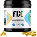 Fix 16-v-1 Popolno zdravstveno dopolnilo - Organska podpora za jetra, srce, in ledvice - Ne-GMO, Veganska Formula za holistično dobro počutje - 30 Serving na zabojnik