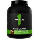Pravilo 1 Mass Gainer - High-Calorie Hujšanje Formula z 1,220+ Kalorije, 250g+ Kompleksna mešanica ogljikovih hidratov, 40g All-Whey beljakovine na strežbo (8 Serving, čokoladno arašidovo maslo)