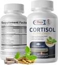Kortizol dopolnila za ženske in moške,Cortisol Manager z magnezijem, Ashwagandha, Rhodiola, L-Theanin,Balanced Cortisol ravni za Mood,Focus,Zzz Podpora