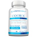 Odobreno znanstveno zdravilo Odorol - 60 kapsul - sveže slabo dihanje in telo Odor - vsebuje L.acidophilus, zeleni čaj, Magnolia Bark, Peppermint Oil in Fennel - vse naravno, Vegansko prijazno, ne-GMO