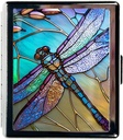 Organizator potovalne tablete Majhne tablete Primer za zapornice Essentials 7 dni Srčkane tablete Škatla z ogledalo Prenosne tablete Škatla za žepna ali zaporne tablete vsebuje potovalna darila (art Dragonfly nevidno steklo)