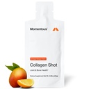 Momentni kolagen Shot dodatek - Hidroliziran goveji kolagen & vitamin C za pomoč pri podpiranju skupnih, kosti, in povezana tkiva zdravje - NSF Certified for Sport - Mango Orange - 25g / Serving - 15 Servings