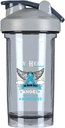 Moja junakinja je zdaj moja Angel prostata zavedanje raka 18 Ounce Shaker steklenica pijača Mixer Pre-workout Protein Shake Meal zamenjava stresa steklenice 500ML/18 Oz Gray