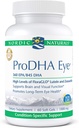Nordic Naturals ProDHA Eye - ribje olje, 360 mg EPA, 845 mg DHA, 20 mg FloraGLO lutein, 4 mg Zeaksantin, Podpora za nevrološko funkcijo in dolgotrajno zdravje oči*, 60 mehkih gelov