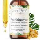Frankincense Liquid Extract - Zeliščni Wellness dodatek, Boswellia Serrata posušena Resin Tinkture, Alkohol brez 4 Fl.oz
