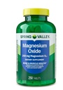 Spring Valley, Magnezij 250 mg, 250 Count tablete, zdravje kosti in mišic, magnezijeve tablete, prehranska dopolnila +Sticker Dri Store