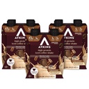 Atkins Mocha Latte Iced Coffee Aroured Protein Shake, High Protein, Nizka Glycemic, Nizki Carb in Nizki sladkor Shake, Keto- Friendly, 12 Pack