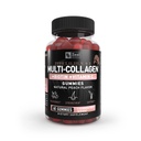 Več kolagenskih peptidov (1, 2, 3, 5 in 10) + vitamin C + biotin + hialuronska kislina 