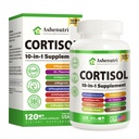 10-v-1 Cortisol dodatek z magnezijem, Ashwagandha,Rhodiola Rosea,L Theanine, Hormone Balance za ženske 120 Veganske kapsule