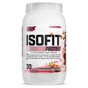 Nutrex Research IsoFit Whey Protein Powder Instantized 100% Whey Protein Isolate (30 serviranja (Pack of 1), Jagode in smetana)